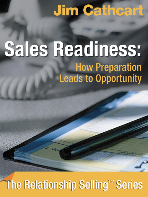 Title details for Sales Readiness by Jim Cathcart - Available